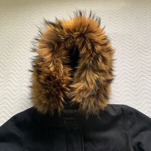 Women's WOOLRICH Arctic Parka Coat Fur‎ Hooded Down Jacket Size S retails $980